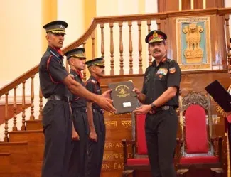 देहरादून: आर्मी कैडेट कॉलेज के 73 कैडेट्स को जेएनयू की बैचलर डिग्री, 127वें कोर्स का दीक्षांत समारोह संपन्न
