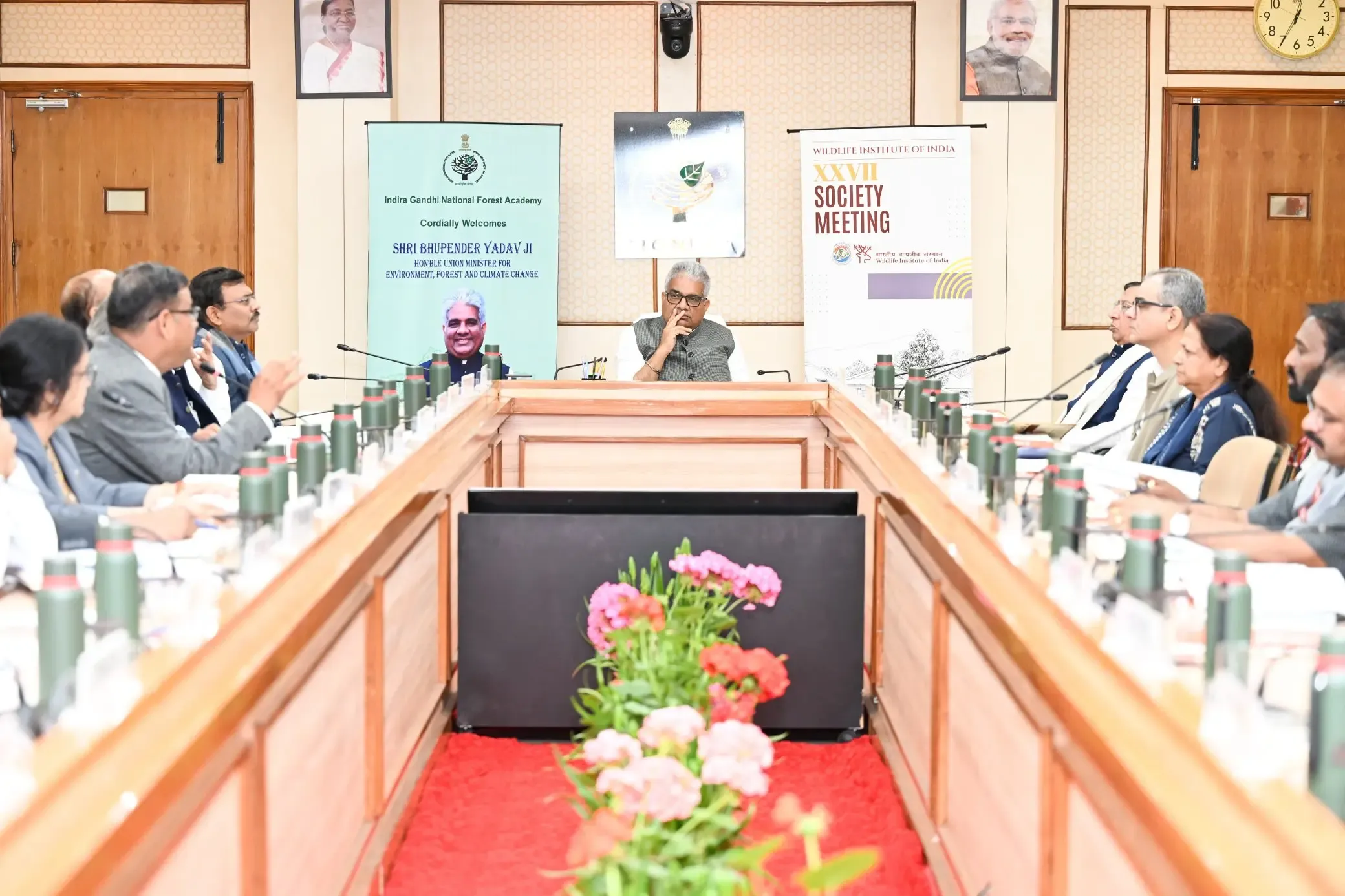 वाइल्ड लाइफ इंस्टीट्यूट ऑफ इंडिया सोसायटी की 27वीं वार्षिक बैठक: भूपेंद्र यादव की अध्यक्षता में महत्वपूर्ण चर्चा