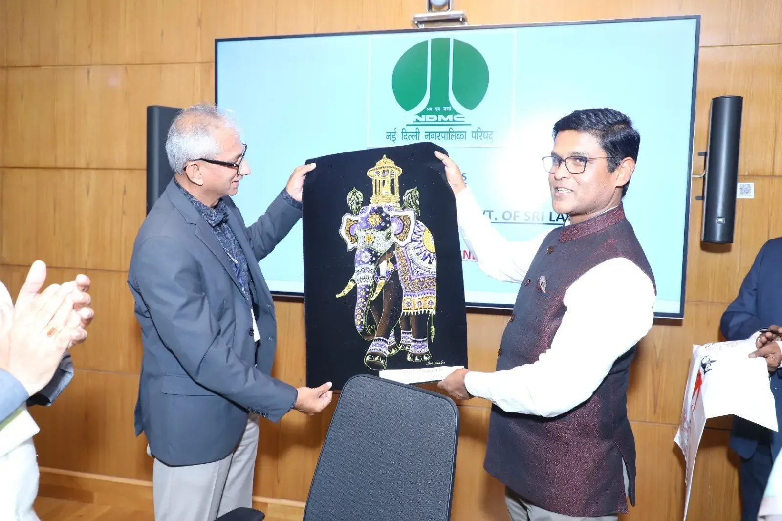 What insights did 40 Sri Lankan civil servants gain on urban transformation at NDMC?