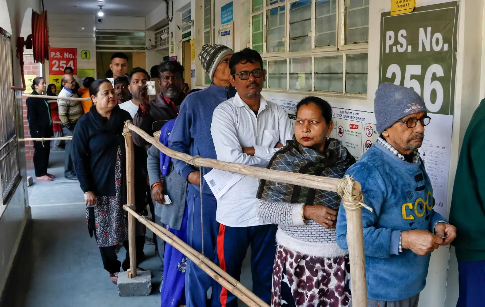 Delhi Assembly Election Sees 46.55% Turnout