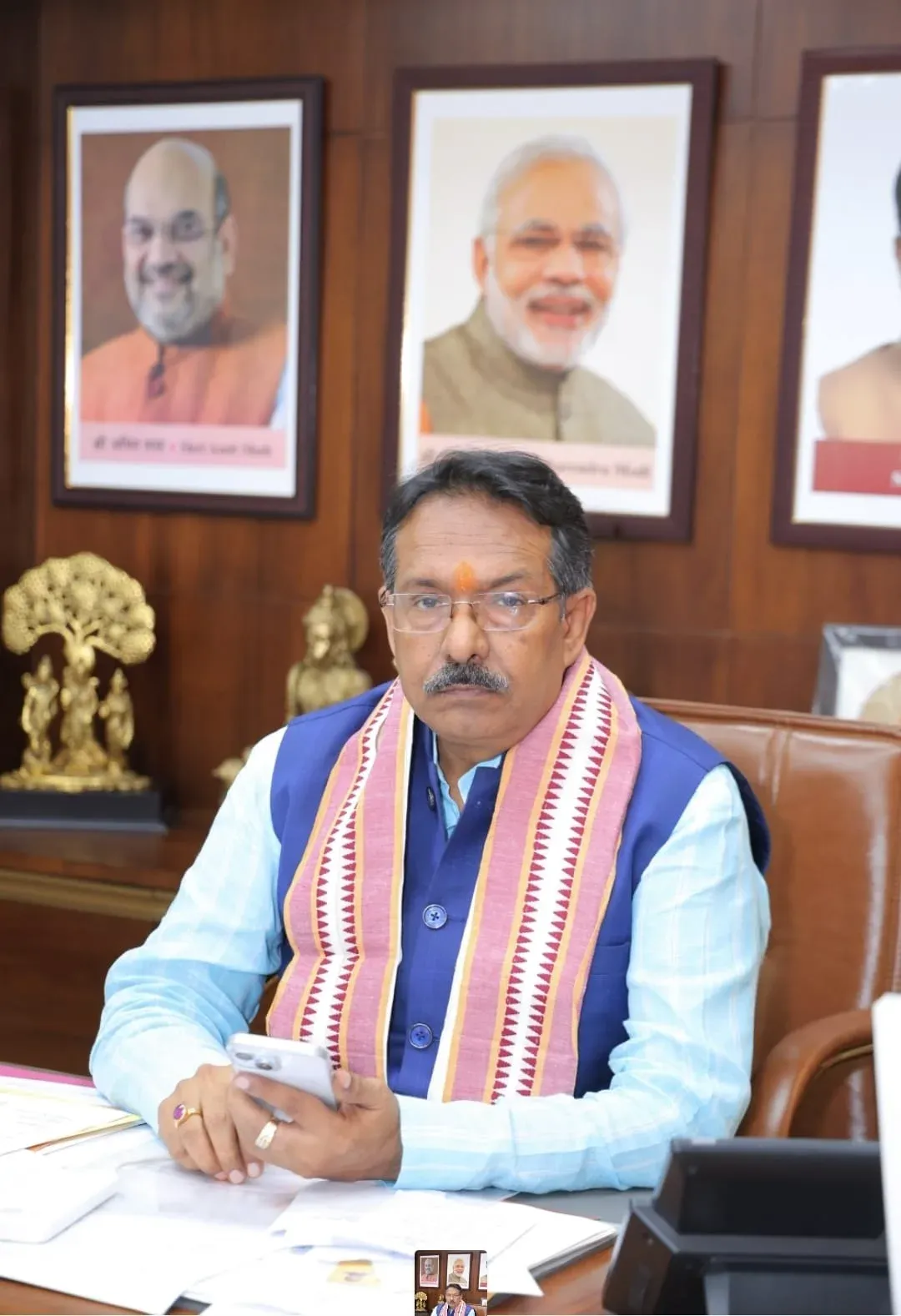 Delhi BJP chief Harsh Malhotra slams Kejriwal over 'mental Naxal' remark