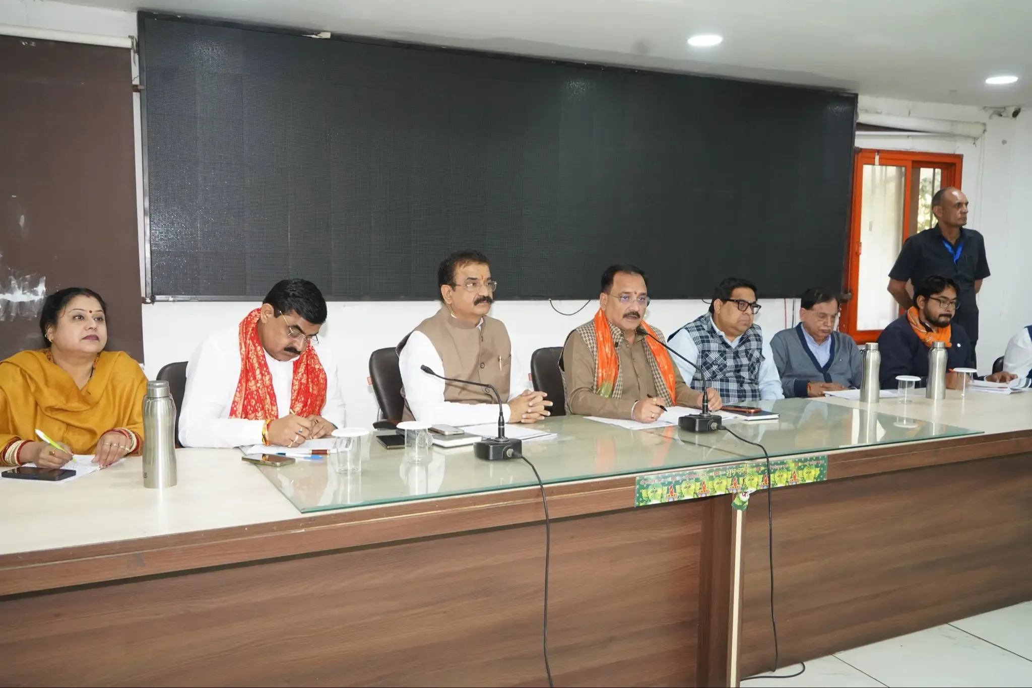 How is Delhi BJP President motivating workers for MCD bypolls in Naraina and Chandni Chowk?