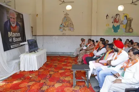 Did Delhi BJP Leaders Tune into PM Modi's 'Mann Ki Baat' at 1,350 Shakti Kendras?