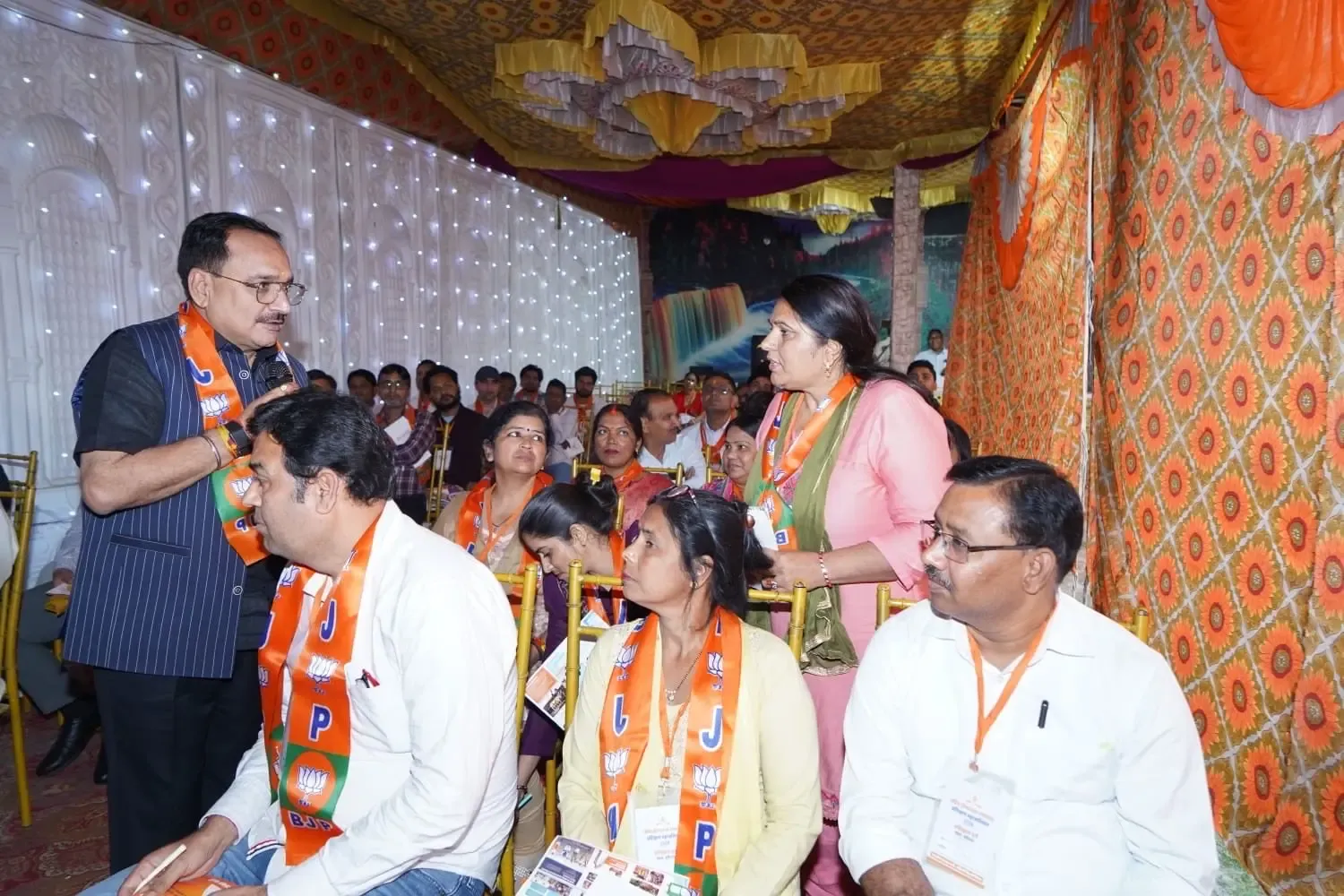 Delhi BJP Conducts Night Training Camps for Workers Across 11 Mandals