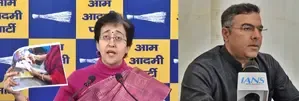 Delhi CM Atishi Accuses BJP's Parvesh Verma of Cash Distribution; Verma Hits Back