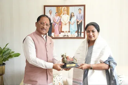 Delhi CM Rekha Gupta meets Chhattisgarh CM Sai, vows joint development push