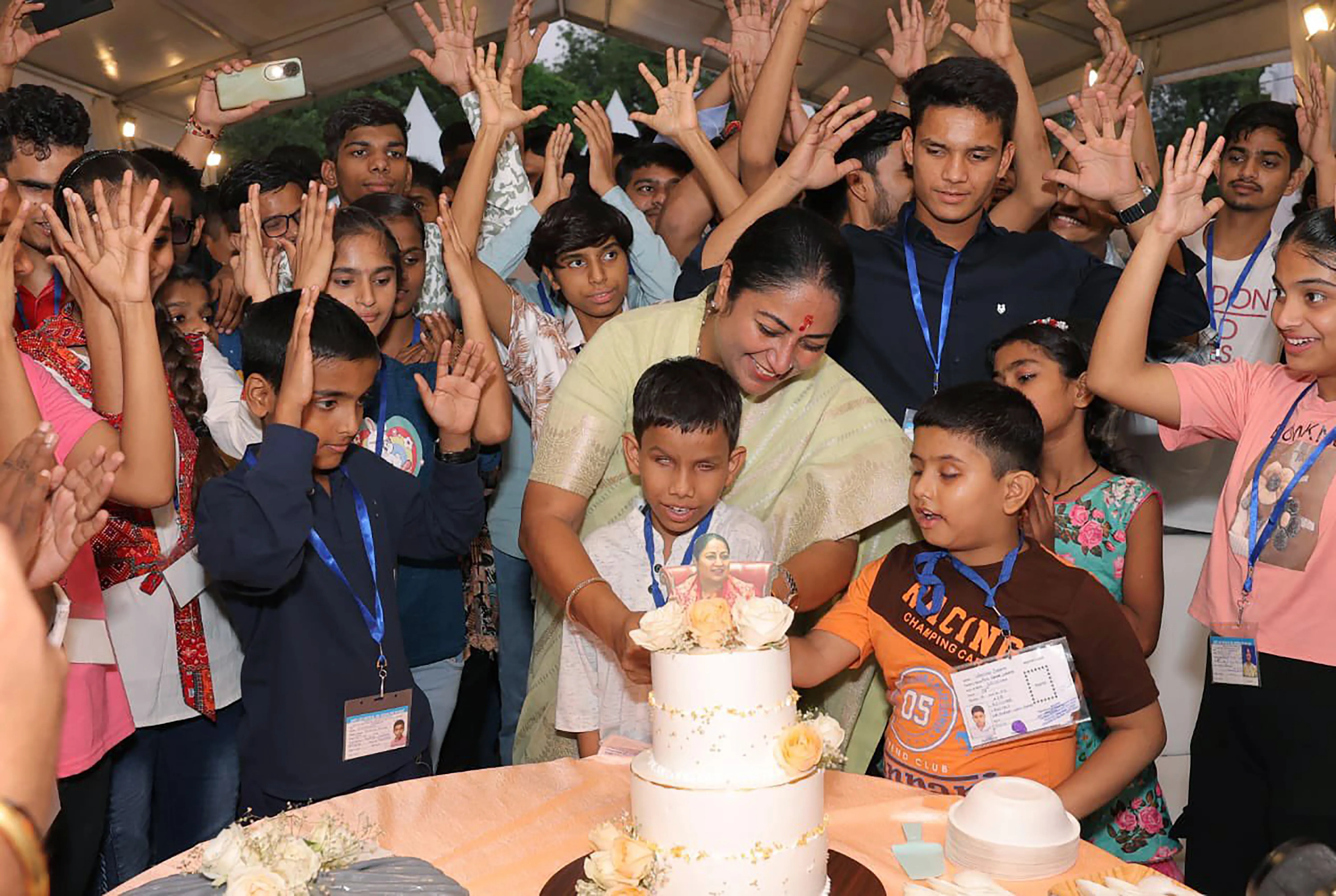 Did Delhi CM Rekha Gupta Celebrate Her Birthday with Divyang Children?