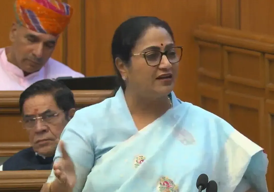 Delhi's CM Rekha Gupta Unveils ₹1,03,700 Crore Budget for 2026-27