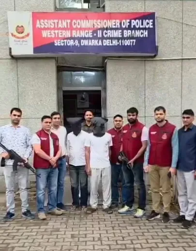 Delhi Police Foils Nandu Gang Operations: Sharpshooter and Arms Supplier Arrested