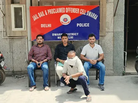 द्वारका पुलिस ने अदालत से फरार आरोपी ब्रिजेश दास को तिलक नगर पार्किंग से किया गिरफ्तार