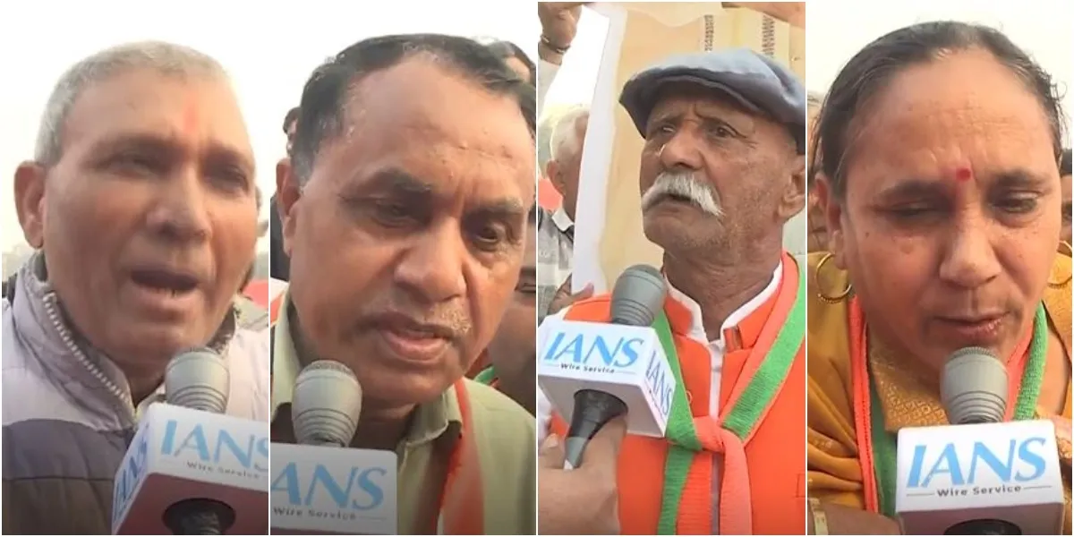 Delhi Elections: Citizens Place Their Faith in PM Modi, Criticize AAP's Decade of Mismanagement