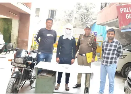 दिल्ली: गोकलपुरी पुलिस ने अपराधी को किया गिरफ्तार, एक पिस्तौल, दो जिंदा कारतूस बरामद
