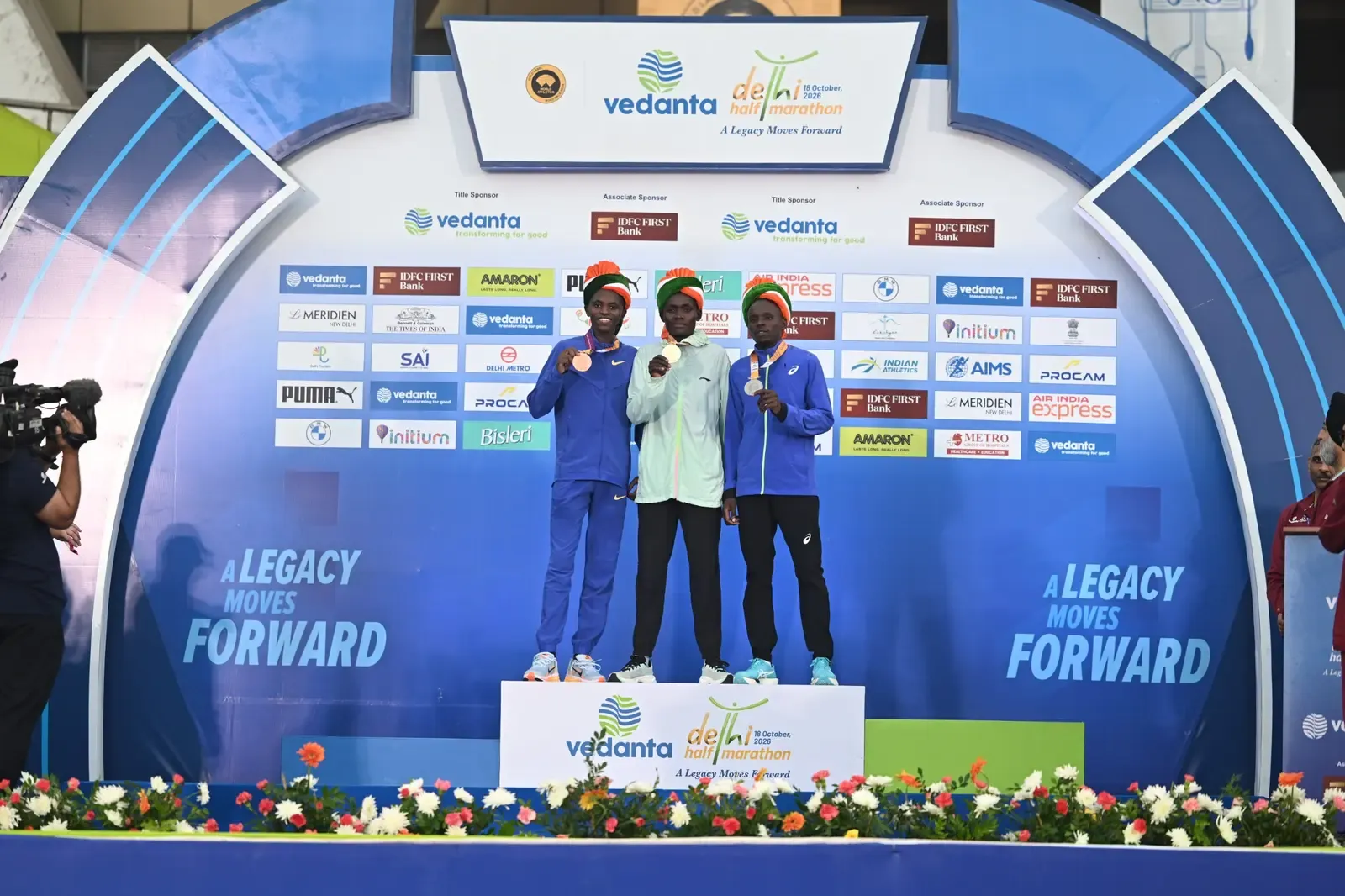 Delhi Half Marathon 2026: Matata breaks course record, Alemu wins women's title