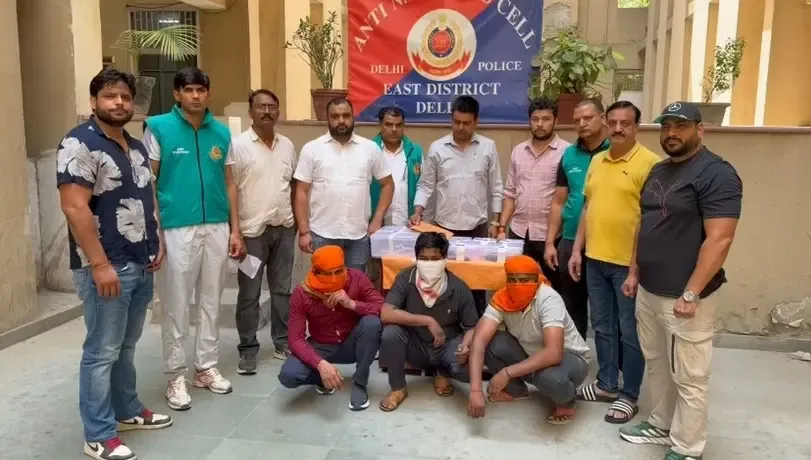 Major Arms Bust in Delhi: 3 Arrested, 7 Weapons Seized