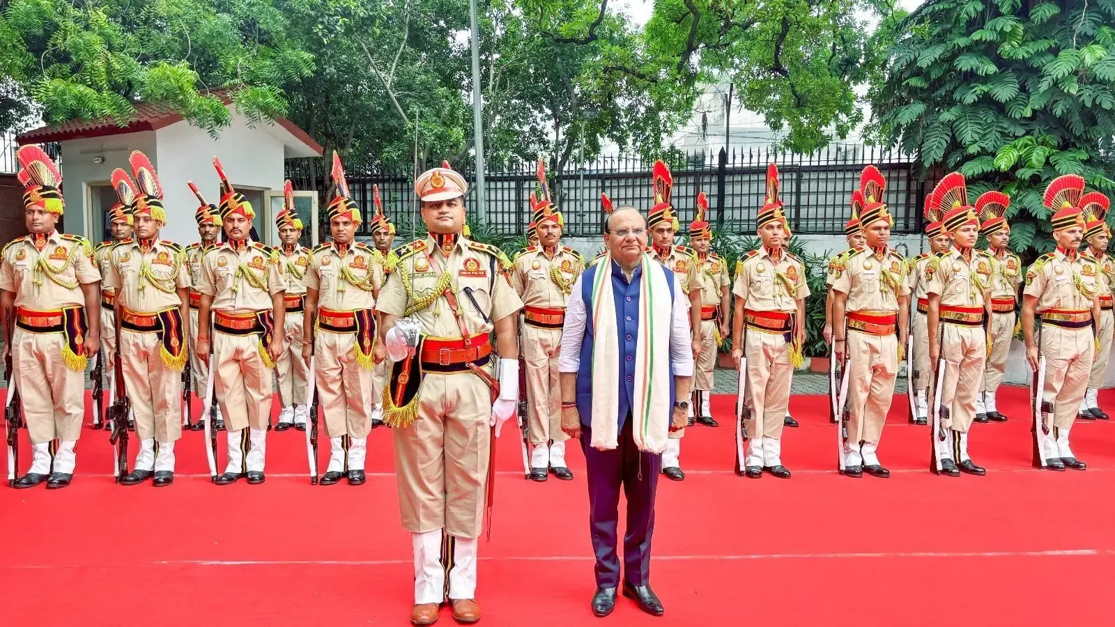 How Did Delhi L-G V.K. Saxena Encourage Greater Commitment to the Nation?