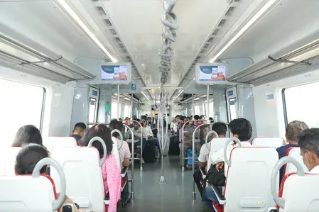 दिल्ली-मेरठ नमो भारत कॉरिडोर पर 18 नई ट्रिप्स, पीक आवर्स में यात्रियों को बड़ी राहत