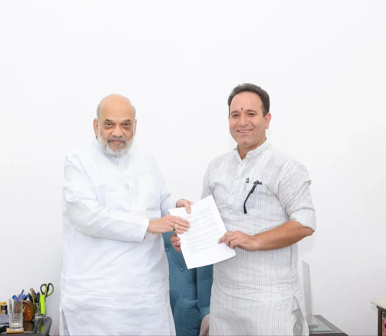 अमित शाह से मिले सुनील शर्मा, जम्मू-कश्मीर की सुरक्षा-विकास और राजनीतिक स्थिति पर दिल्ली में विस्तृत चर्चा