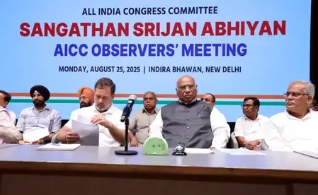 दिल्ली में कांग्रेस नेताओं की बैठक, पंजाब समेत कई राज्यों के जिलाध्यक्षों के चयन पर हुई चर्चा