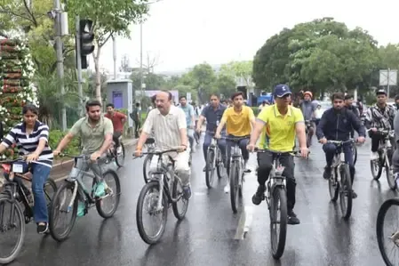 Delhi's Ashish Sood Champions 'Sundays on Cycles' at Connaught Place