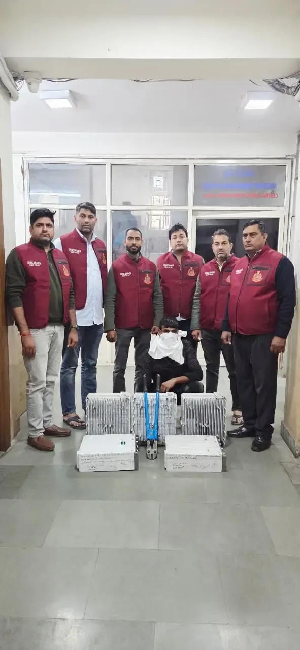 क्या दिल्ली में मोबाइल टावर से आरआरयू चोरी करने वाले युवक को पुलिस ने पकड़ा?