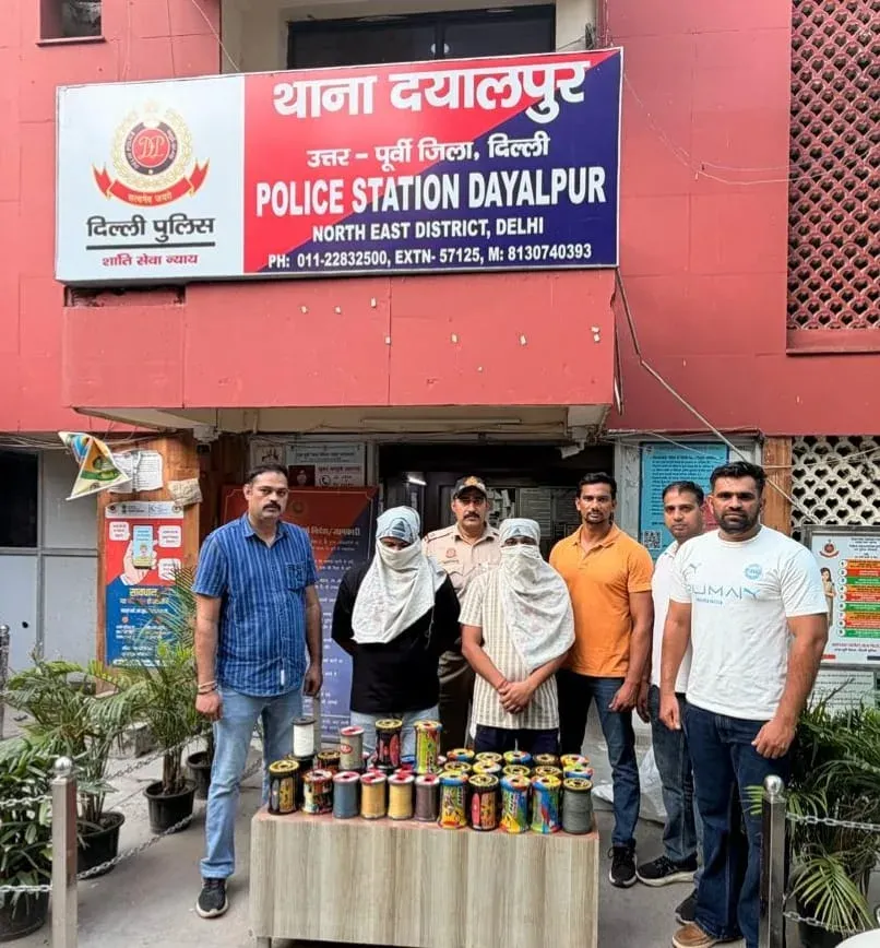 Delhi Police arrest two, seize 37 reels of banned Chinese Manjha in Dayalpur