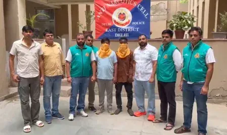 Delhi Police busts drug network, arrests 3 including two African nationals