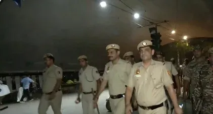 Delhi Police flag march ahead of Bakrid 2025 in sensitive areas