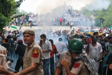 Delhi Police debunk gunshot injury claim from July 20 Jantar Mantar protest