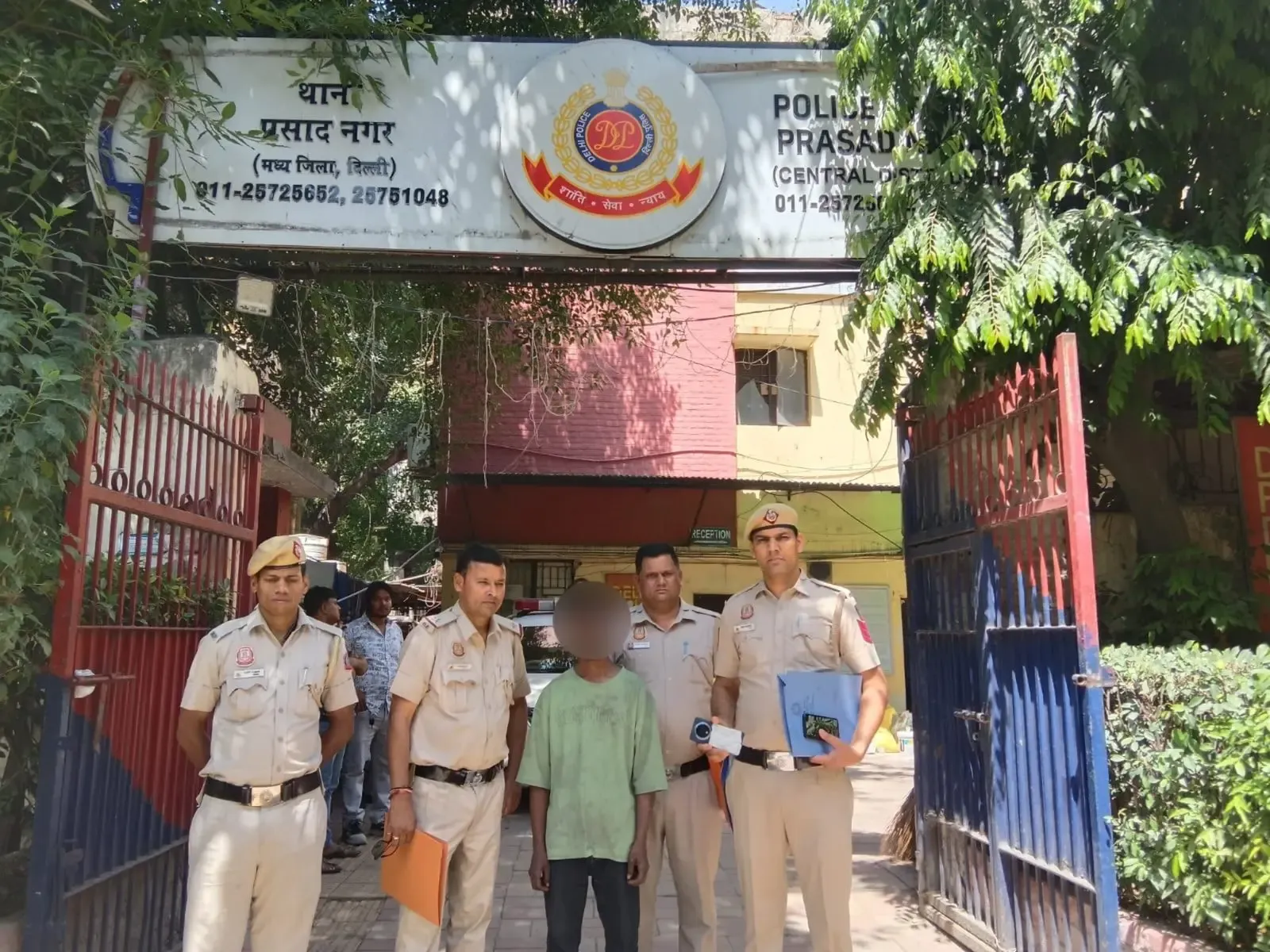 दिल्ली पुलिस की तत्परता से तीन चोरी के मामलों का हुआ समाधान: प्रसाद नगर में चोर गिरफ्तार
