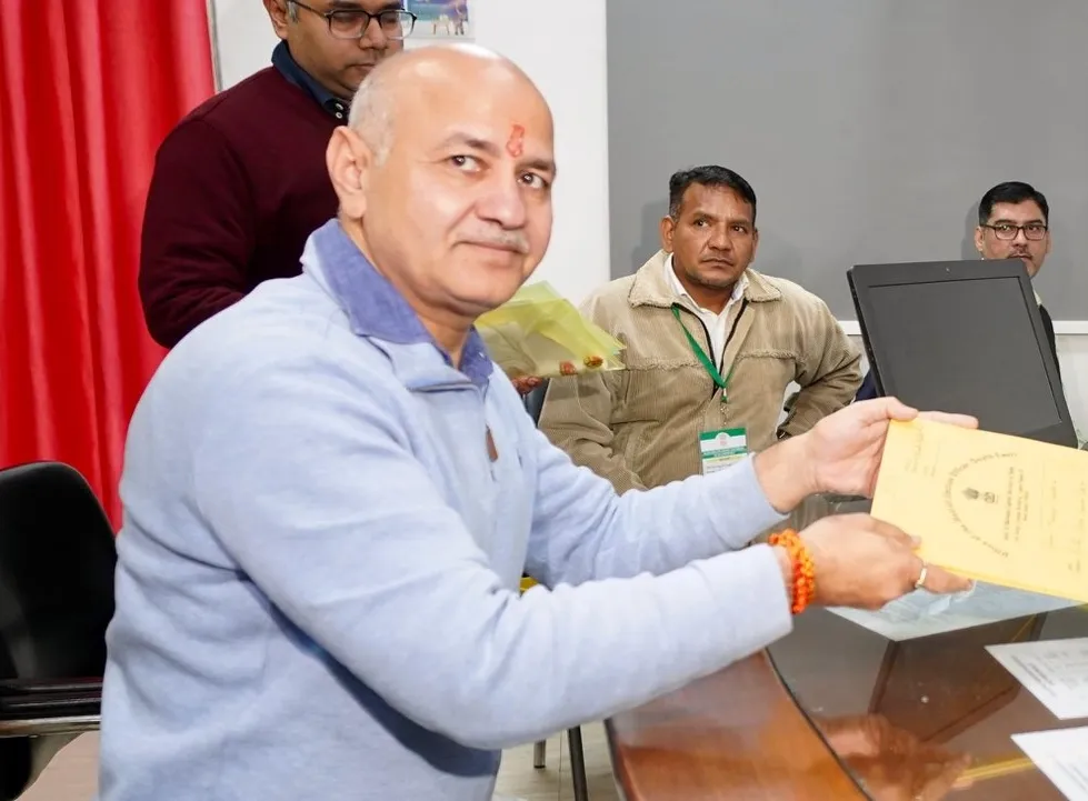 Delhi Elections: Manish Sisodia Discloses Assets Exceeding Rs 57 Lakh