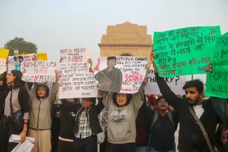 What Happened During the Delhi Pollution Protest?