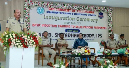 Delhi Prisons staff begin 9-month training at Hyderabad's SICA