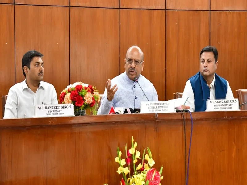 Delhi Assembly Speaker Rebukes AAP for House Boycott and Indiscipline