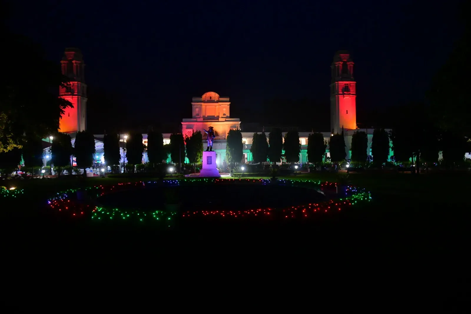 Delhi Assembly lit in Tricolour as Speaker Vijender Gupta marks I-Day eve