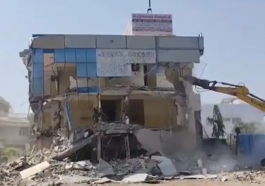 Jaipur's Demolition Operation: Former DGP Arrested, BJP MLA Protests