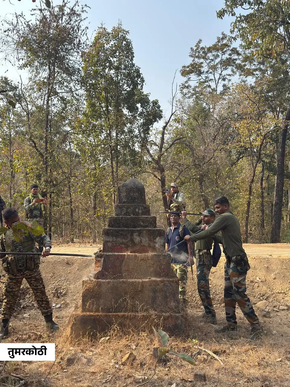 Is the Demolition of 44 Maoist Monuments a Decisive Move to Eradicate LWE from Gadchiroli?