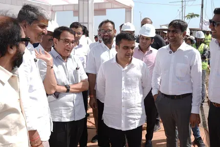 डिप्टी सीएम हर्ष संघवी ने धोलेरा SIR में 'अखिलम टाउनशिप' का निरीक्षण किया, आवासीय बुनियादी ढांचे को मिली गति