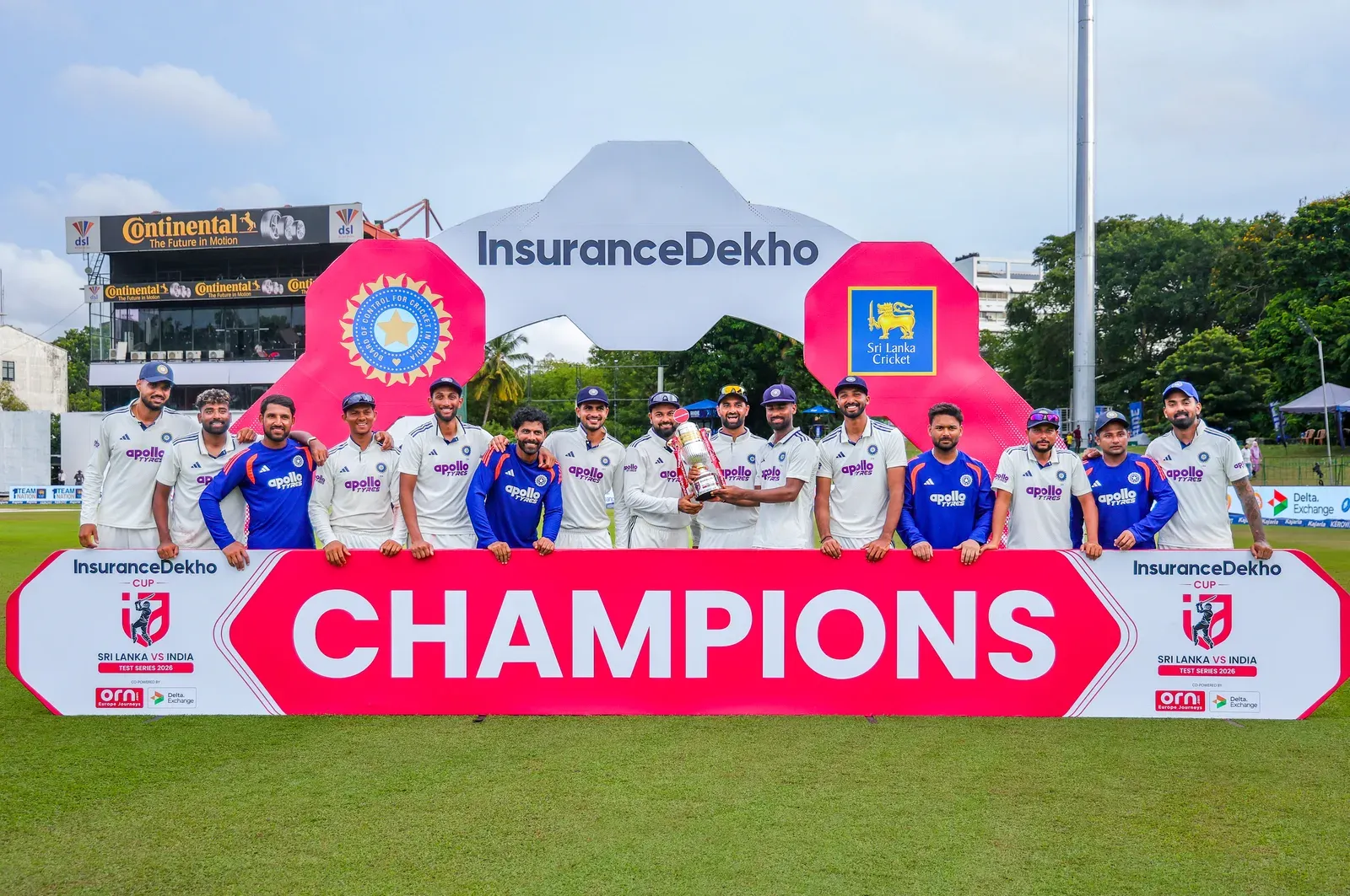 India stay 5th in WTC standings despite 1-0 series win over Sri Lanka