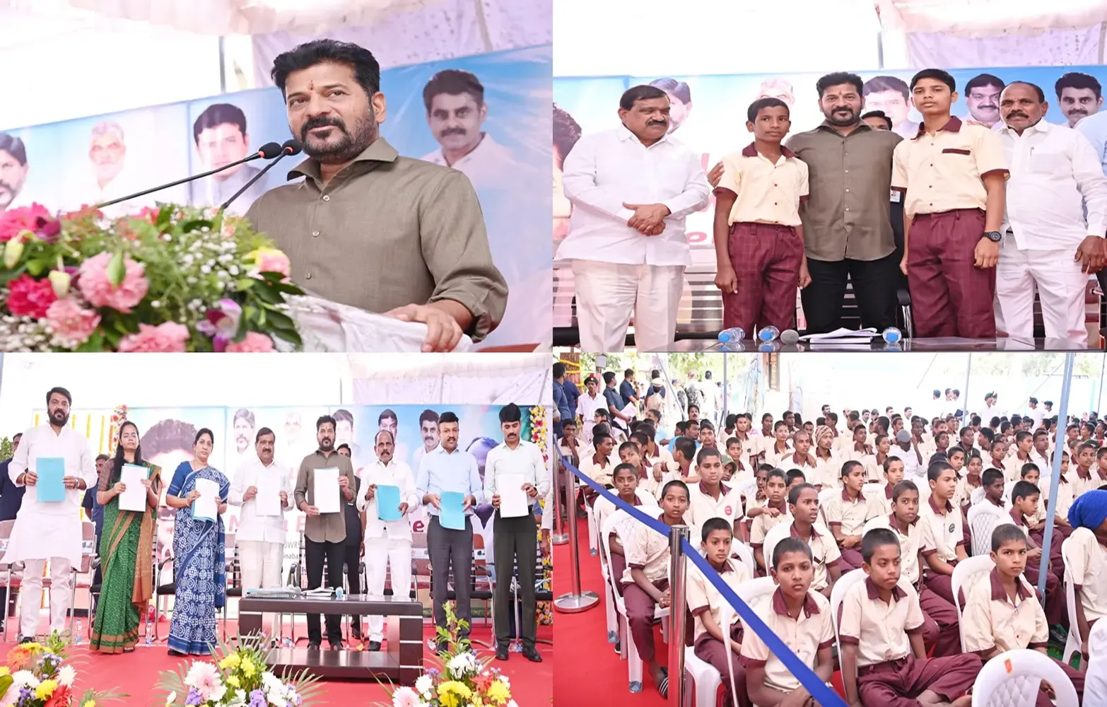 Telangana CM Committed to Elevating Educational Standards