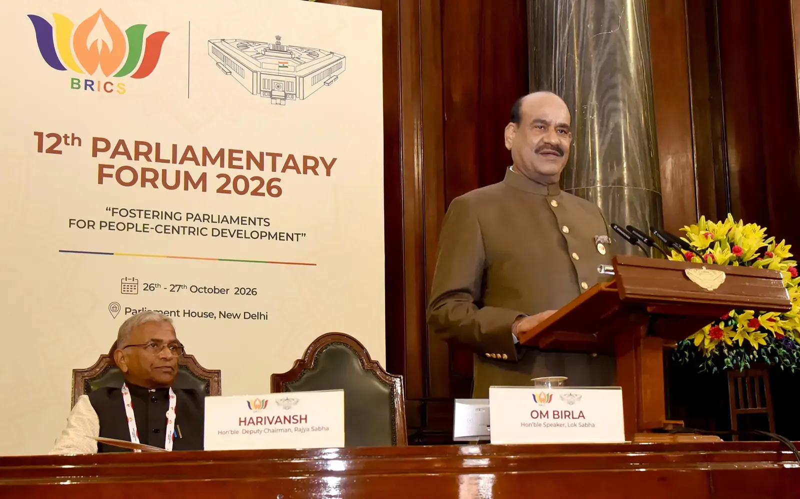 BRICS Parliamentary Forum 2026: Birla calls for eco-balance in development