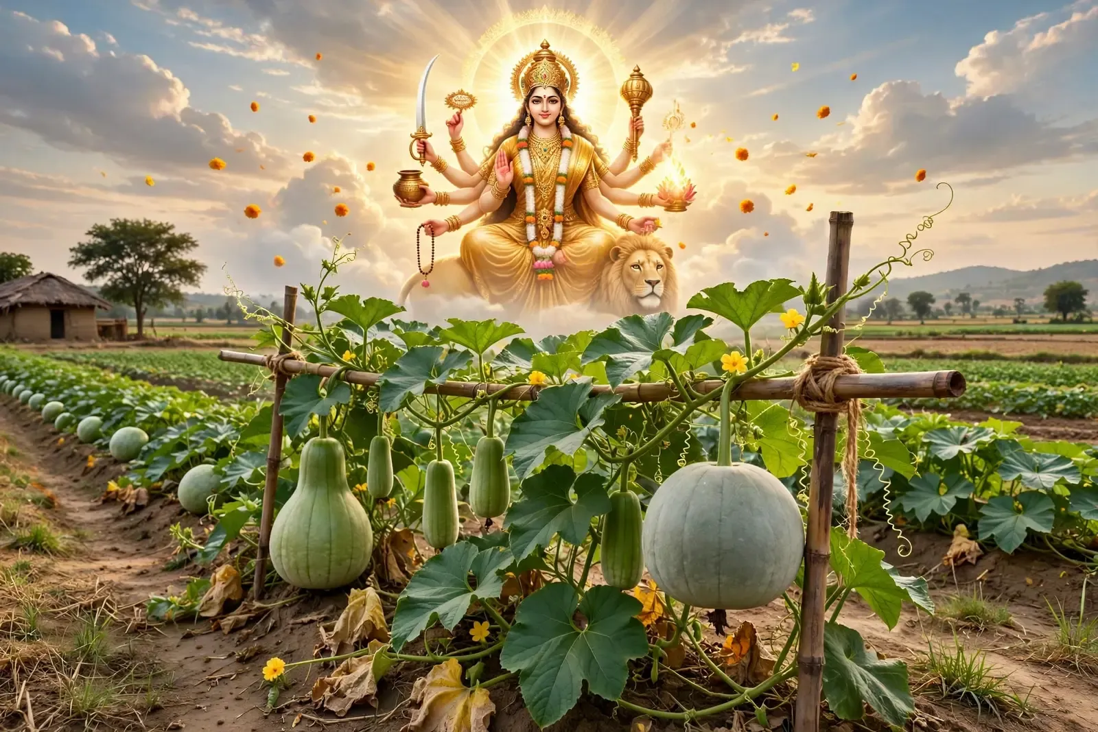 नवरात्र चतुर्थी: माता कूष्मांडा और पेठे का आयुर्वेदिक संबंध, जानें कूष्मांड के औषधीय गुण