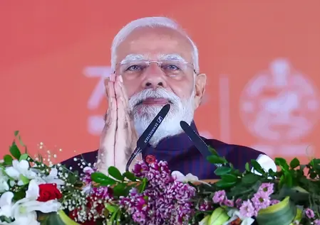 'देवी माता के आशीर्वाद से सबका कल्याण हो', पीएम मोदी ने शेयर किया 'जागो दुर्गा दशप्रहरणधारिणी' भजन