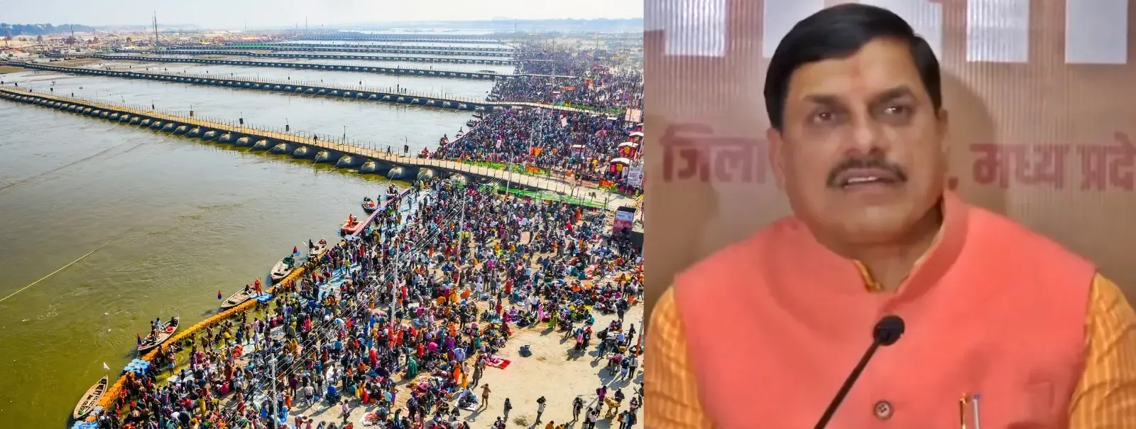 Devotees Traveling to Prayagraj from Rewa Halted as MP CM Requests Public Support