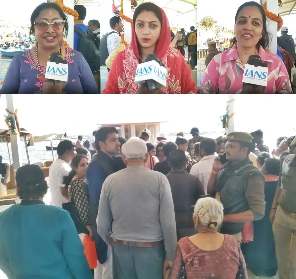 Devotees Commend Adani Group for Outstanding Services at Mahakumbh in Prayagraj