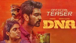 Dhanush Unveils Teaser for 'DNA' Starring Atharvaa and Nimisha