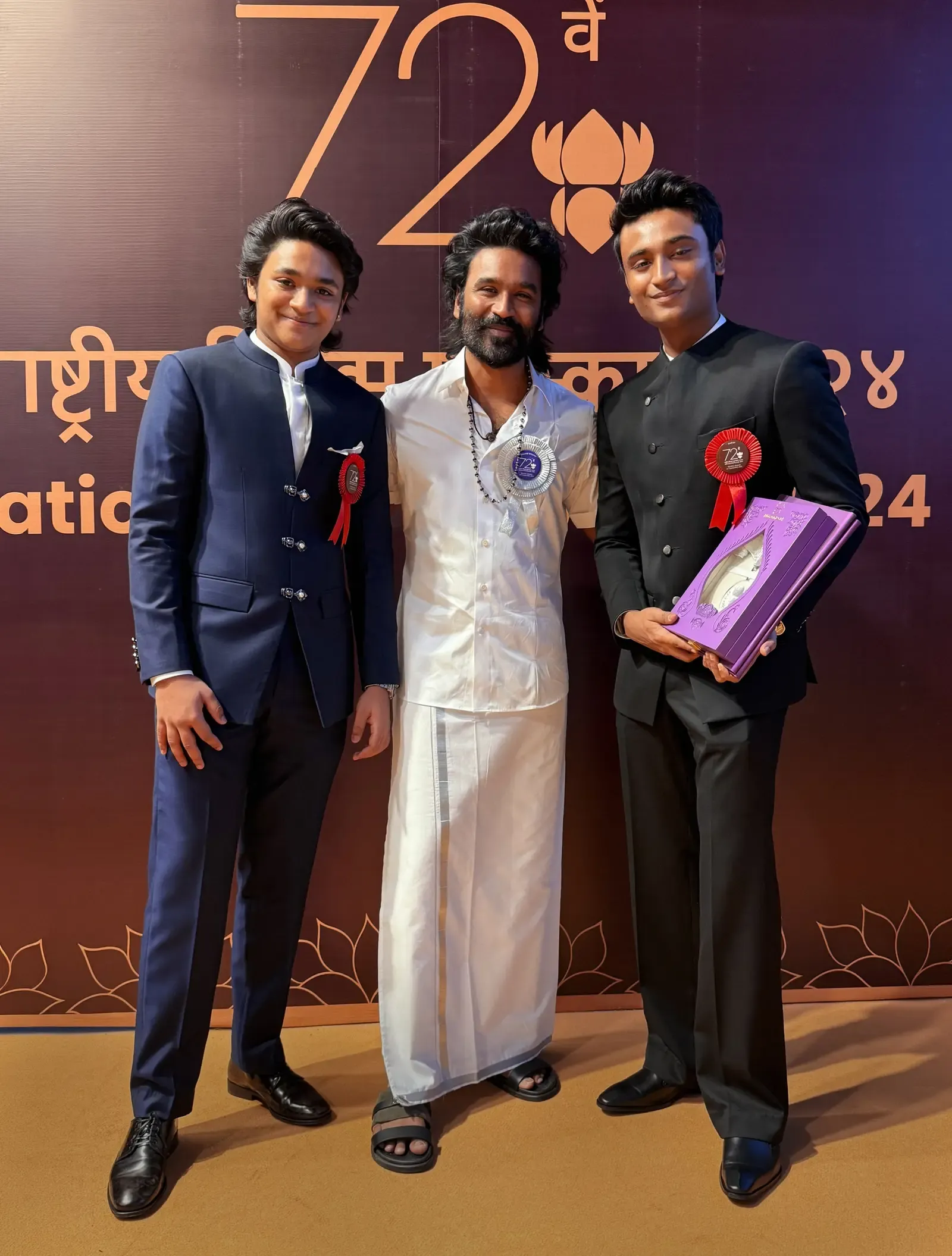 Dhanush wins Best Tamil Film at 72nd National Awards, sons steal the show