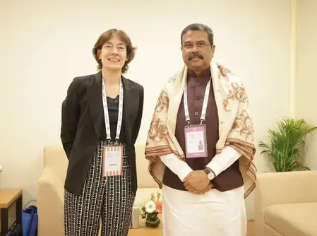 Did Dharmendra Pradhan Meet French Envoy Anne Bouverot to Discuss Enhancing Bilateral Cooperation?