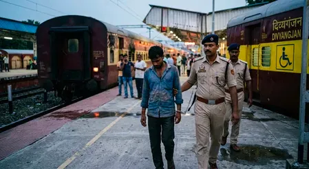 बीड़ी से जला टॉयलेट ढक्कन, RPF ने 8 दिन में पकड़ा आरोपी: बरहरवा ट्रेन आग मामले का खुलासा