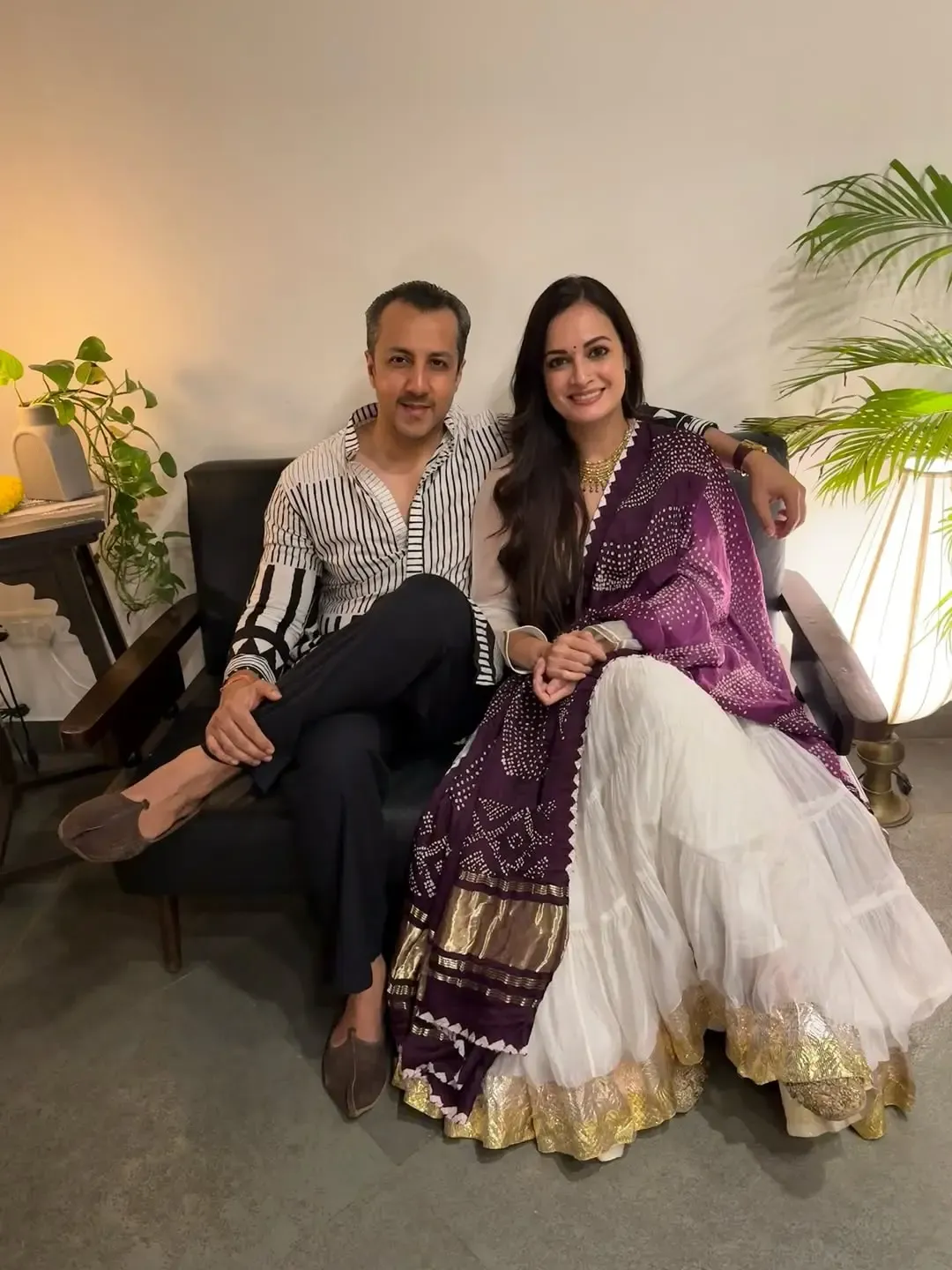 Did Dia Mirza's Diwali Celebration Emphasize the Importance of Family?