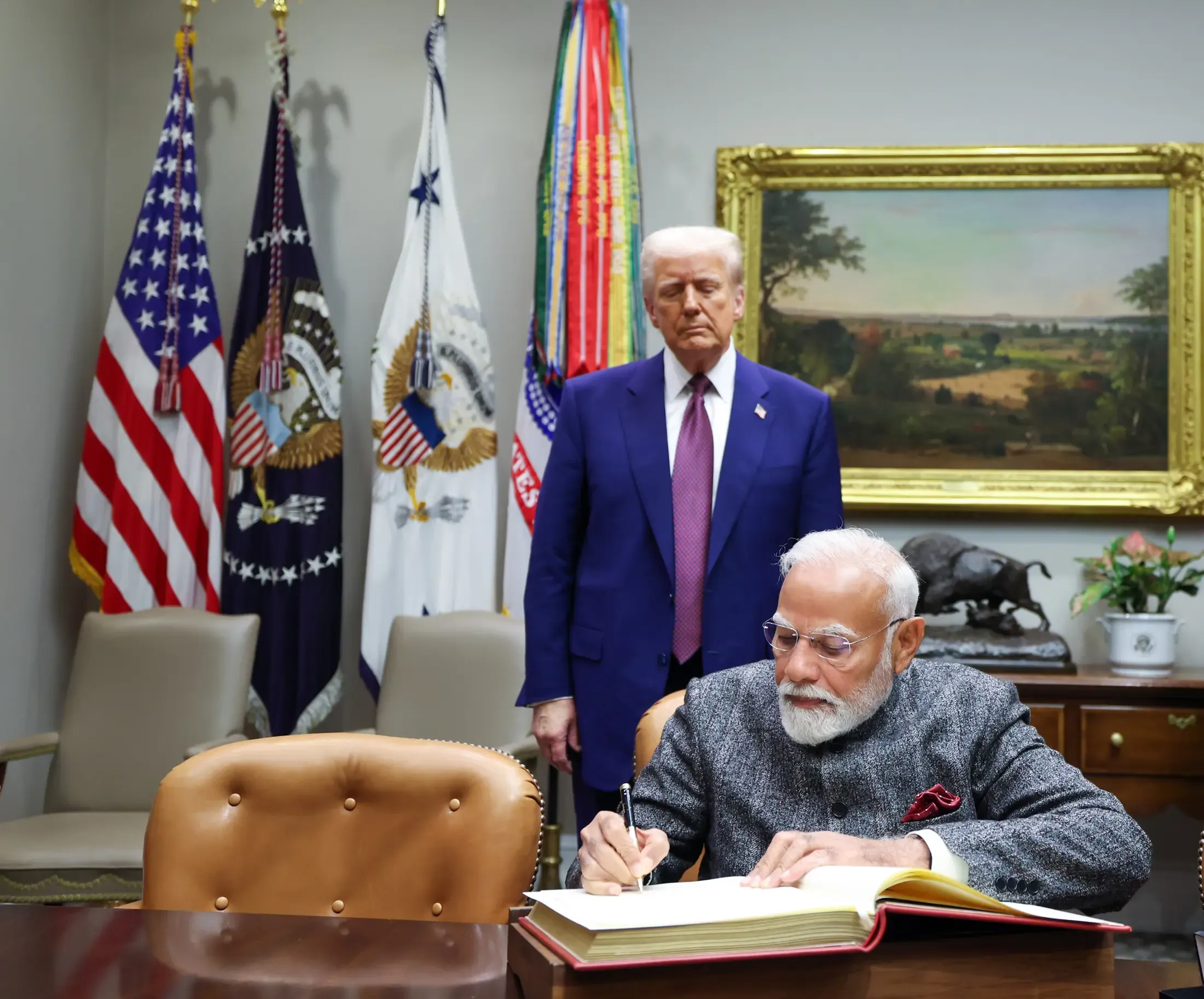 Trump Aims for a Cleaner Washington Ahead of Modi's Visit